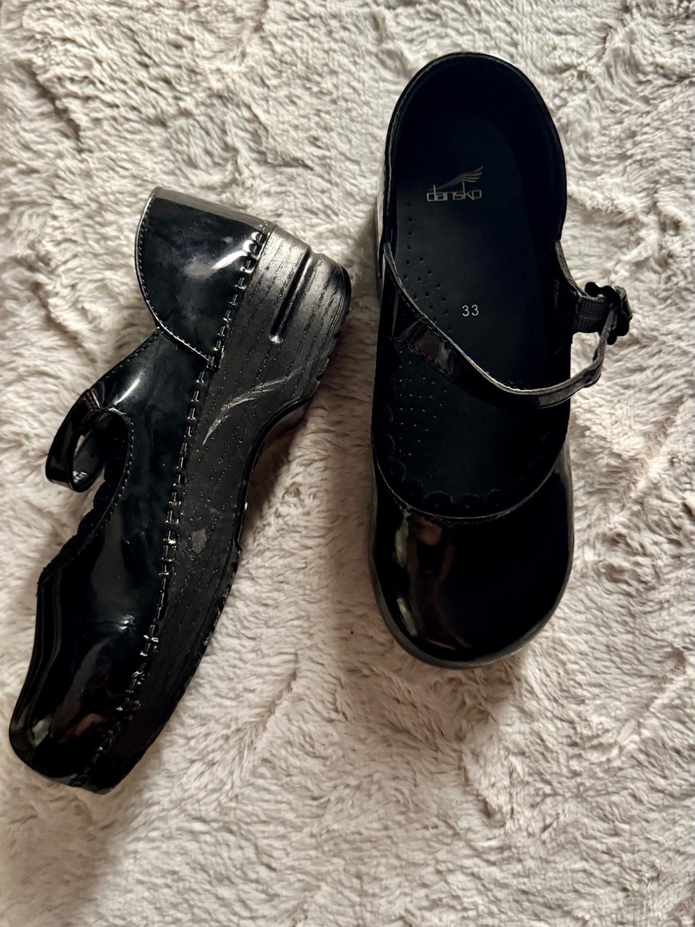 Dansko Kids Black Marcelle clog - Black - Picture 6 of 9